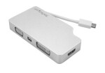 StarTech adaptér USB-C na VGA DVI HDMI a Mini-DisplayPort (CDPVGDVHDMDP)