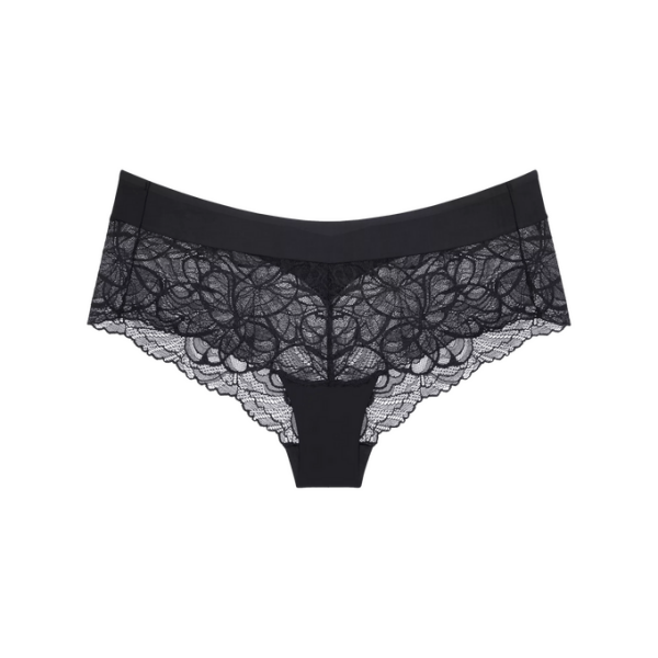 Dámské kalhotky Body Make-Up Illusion Lace Shorty - Triumph černá (0004) 0038