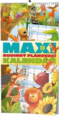Maxi rodinný plánovací kalendář 2027 - nástěnný kalendář