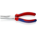 Knipex 38 91 200 pro elektroniku a jemnou mechaniku ploché jehlové kleště 45° zahnuté vanadová elektrikářská ocel 200 mm