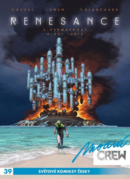 Modrá CREW 39 Renesance 3+4