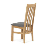 Jídelní židle, přírodní, masiv, C-2100 GREY2