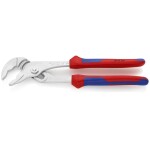 Knipex 87 03 125 - Kleště stavitelné siko 125mm instalatérské, Cobra, chromované, rukojeti potažené plastem