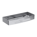 OMNIRES - UNI sprchový košík, 30 x 5 x 13 cm, broušený nikl UN10331NI