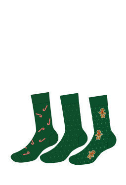 Pánské ponožky Cornette Premium A57 A'3 zelená