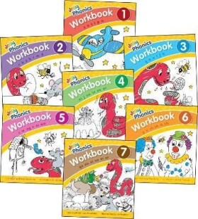 Jolly Phonics Workbooks 1-7: in Precursive Letters (British English edition) - Sara Wernham