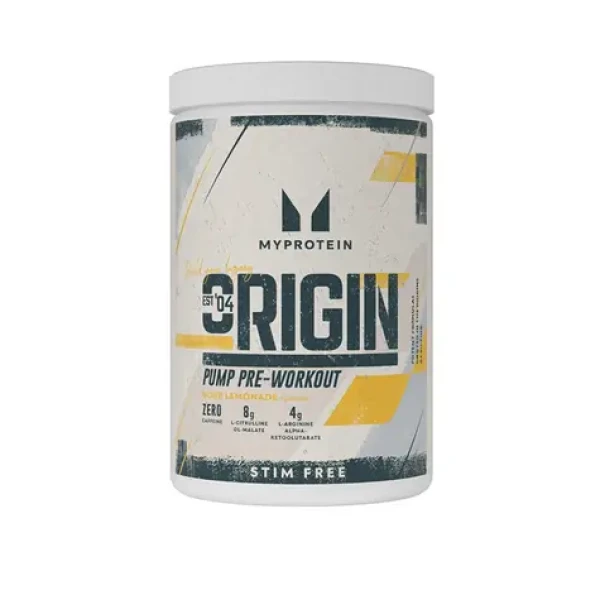 MyProtein Origin Pre-Workout Stim Free 750 g sour lemonade (19069)