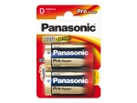 Panasonic Pro Power Alkalická baterie D LR20 2ks (09834)