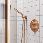 OMNIRES - Koleno ruční sprchy, broušená měď T87CPB