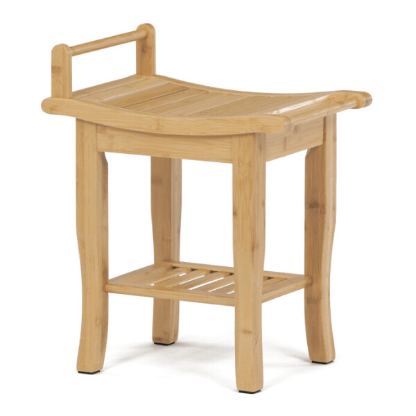 Taburet, bambus, přírodní, DR-B063 NAT