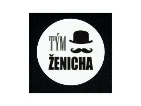 Jirka Tým ženicha – samolepka na rozlučku se svobodou