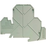 Weidmüller 1839850000 zakončovací deska béžová 50 ks