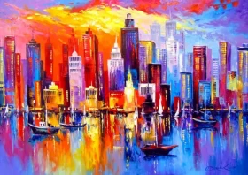 ENJOY Puzzle Večerní New York