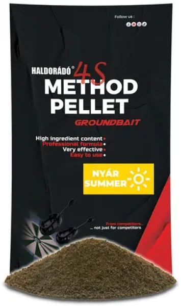 Haldorádó Vnadící směs 4S Method Pellet Groundbait Léto 400g (HD23514)