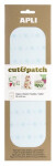 APLI CutPatch papír 30 x 50 cm - Hvězdičky modrý pastel 3 ks