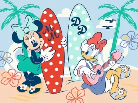 Trefl - Puzzle - Barevná Minnie