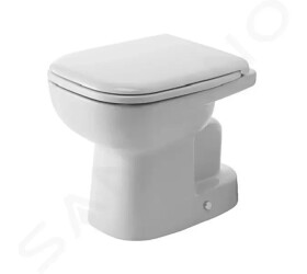 DURAVIT - D-Code Stojící WC, spodní odpad, bílá 21100100002