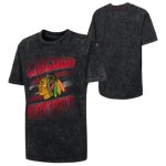 Outerstuff Dětské tričko Chicago Blackhawks NHL Fresh Mindset Crew Nk Mineral Velikost: Dětské L (11 - 12 let)