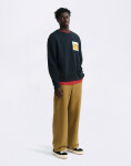 Thinking MU Straw Camp Navy Leon Sweatshirt NAVY L
