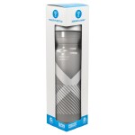 Zdravá lahev SPORT XO stříbrná 1,0l