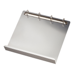 Djois kovový držák s 4kroužkovou mechanikou a poličkou, magnetický, 1 ks