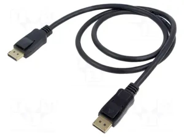 Goobay DisplayPort 2.1 černá / Kabel / DisplayPort - DisplayPort / 16K/60Hz / 80 Gbps / 1 m (74759)