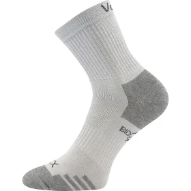 VOXX Ponožky sportovní z BIO bavlny BOAZ světle šedé (3 páry) 35-38 120128