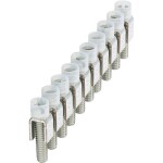 Weidmüller Z-series, Accessories, Cross-connector, For the terminals, No. of poles: 2 ZQV 2.5/2 1608860000-60 žlutá 60 ks