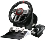 READY 2 GAMING Závodní volant s pedály a řadící pákou / PC / PS3 / PS4 / Switch (R2GRACINGWHEELPRO)