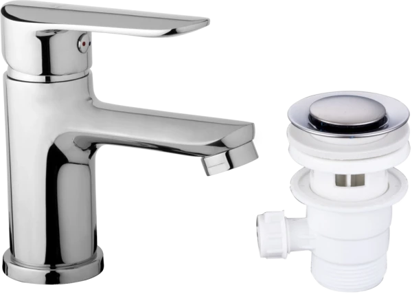 JB Sanitary Stojánková umyvadlová baterie FINERY s výpustí F10 05 02