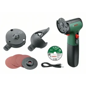 BOSCH EasyCut Grind 7.2V / Aku úhlová bruska / 7.2V / 50mm / 6.000 ot-min / Integrovaný akumulátor / příslušenství (06039D2000)