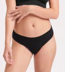 Dámské kalhotky ZERO Modal 2.0 Hipstring - BLACK - černé 0004 - SLOGGI BLACK XS