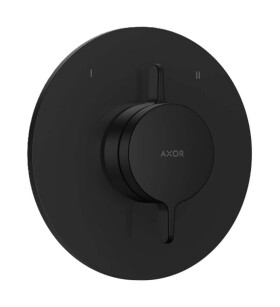AXOR - One Baterie pod omítku, pro 2 spotřebiče, matná černá 48415670