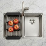 REA - Teleskopický odkapávač na dřez P14487 Black HOM-09973