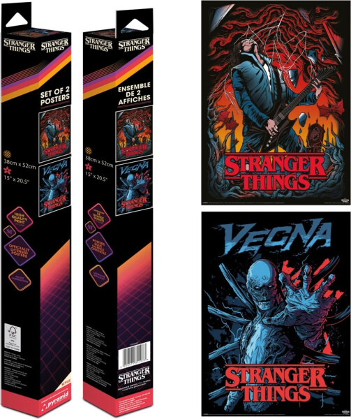 Stranger Things set plakátů 2ks - EPEE