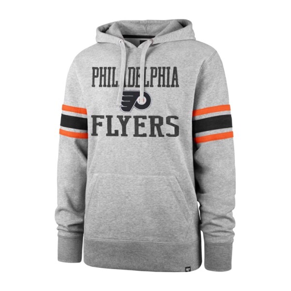 47 Brand Pánská mikina Philadelphia Flyers NHL Double Block ’47 Sleeve Stripe Hood Velikost: S