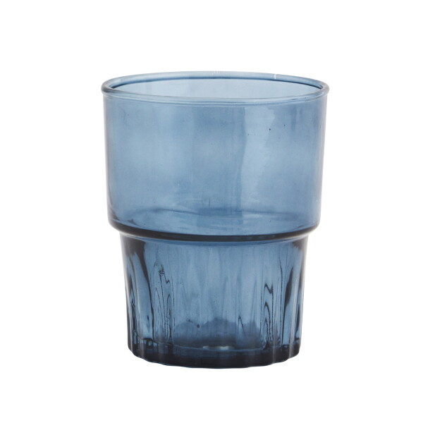 MADAM STOLTZ Sklenice na vodu Colors 200 ml Modrá, multi barva, sklo