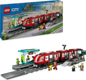 LEGO® City Tramvaj a zastávka v centru města 60423 - LEGO®