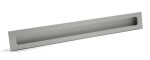 Tulip Nábytková úchytka zápustná Rulida rozteč: 128mm hliník