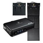 Viking VALI150 + L60 PD / Set powerbanka a solární panel / 9600 mAh / 138 Wh / 150 W / solární dobíjení 60 W (VALI150L60PD)