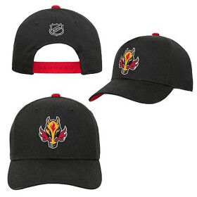 Outerstuff Dětská kšiltovka Calgary Flames NHL 3Rd Jersey Precurved Snap