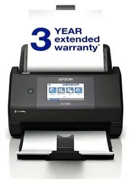 Epson WorkForce ES-590W / Skener / A4 / 600 dpi / Duplex / 45 str./min / Wi-Fi (B11B288401)