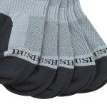 Bushman Pánské i dámské ponožky Short Set 2,5 tmavě šedé 43-46