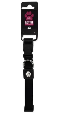 Active Dog Premium M černý / Obojek / 34-49 cm / Nylonový, nastavitelný (0904-90141)