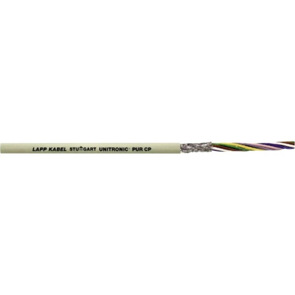 LAPP 32813/100 datový kabel UNITRONIC® PUR CP 5 x 0.34 mm² šedá 100 m