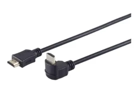 MicroConnect Propojovací kabel HDMI 1.4 (M) - HDMI 1.4 (M) 270° úhel 2m černá (HDM19192V1.4A)