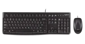 Logitech Desktop MK120 CE černá / Klávesnice a myš / CE verze / USB (920-002559)