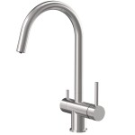 Quadron - Kuchyňská baterie Caren BRUSH NICKEL 3623512_BS