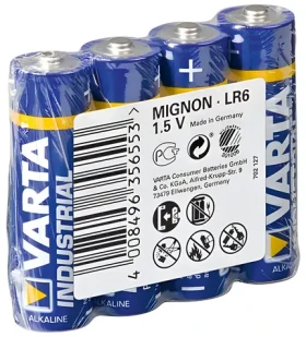 Varta Industrial Baterie LR14 (Baby C) / 1.5V / alkalická / 4 ks (04006211354)