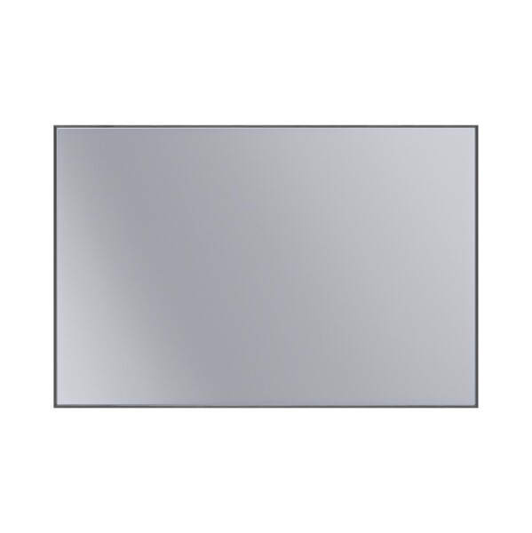 Erga Rectangle, obdélníkové zrcadlo 120x80 cm, černý rám, ERG-V01-RECTAGLE-1280-BK